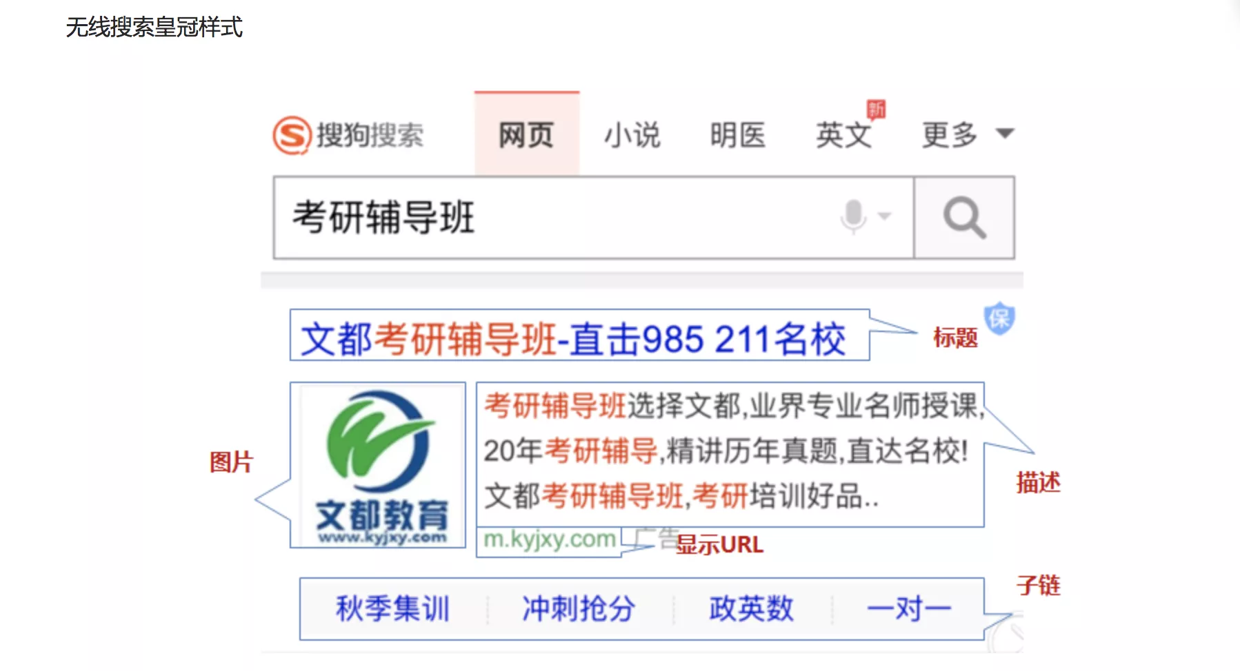 搜狗搜索竞价开户推广